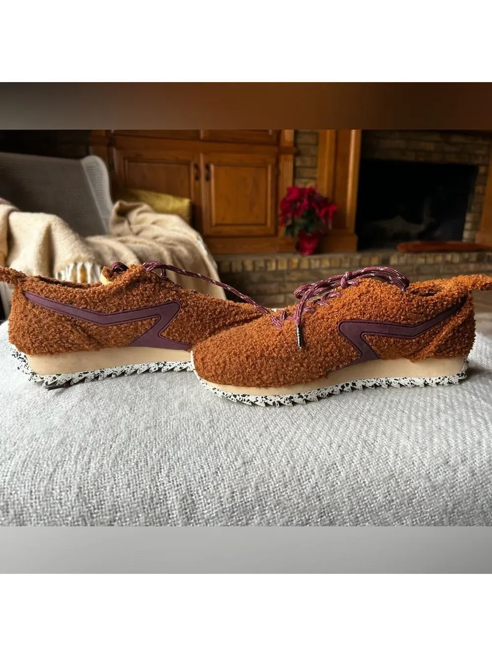 Rag & Bone Retro Runner 385 Sherpa Edition Size 38